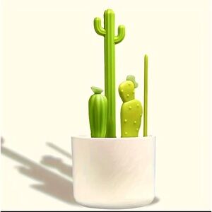 Cactus bottle brush set